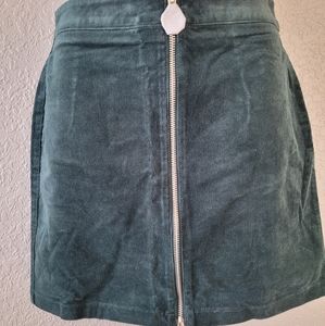 Forever 21 Skirt short Hunter green S